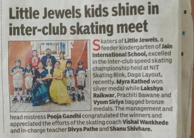 Winners of the Skating Competition